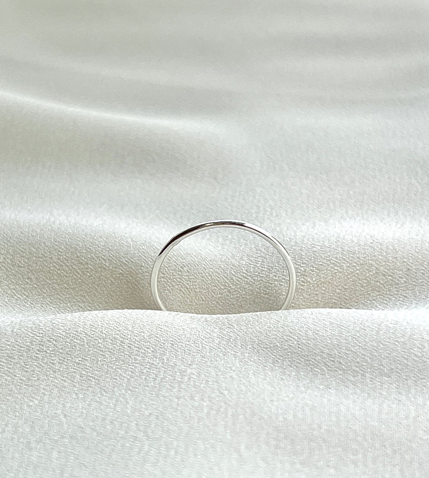 Simple Sterling Silver Stacking Ring