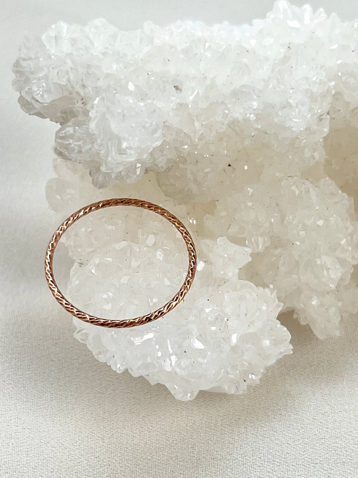 Rose Gold Filled Sparkle Ring