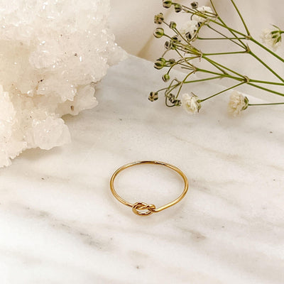 Gold Filled Knot Ring