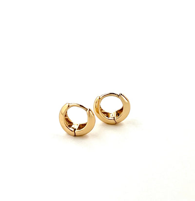 Small Gold Mini Huggie Hoop Earrings