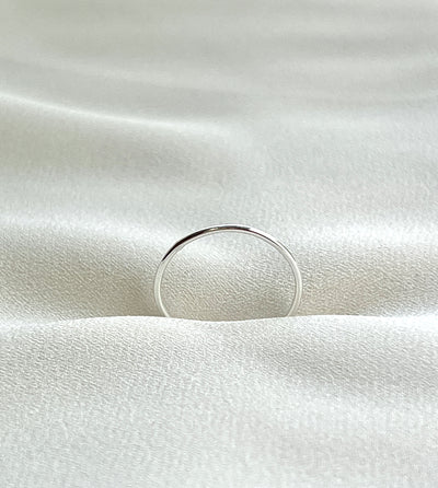 Simple Sterling Silver Stacking Ring